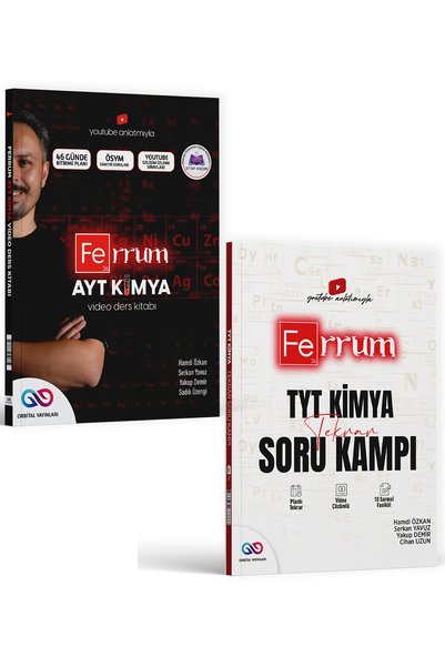 Ulti Yayınları Orbital Yayınları TYT AYT Ferrum Tekrar Soru Kampı ve Video De...