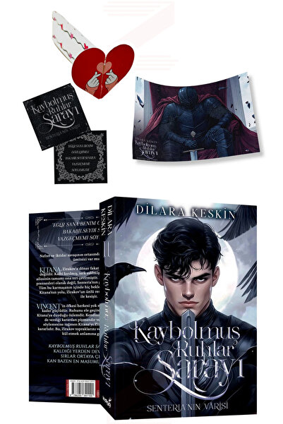 İndigo Kitap Kaybolmuş Ruhlar Sarayı 2 (KARTONKAPAK) Özel Tasarım Kalp Ayraç ...