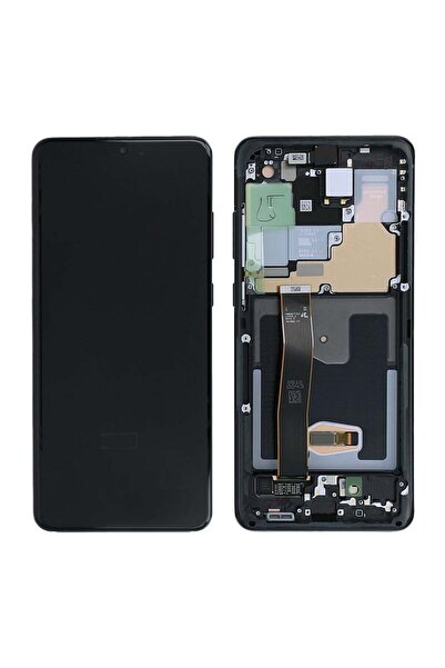 Samsung Ecran original S20 ULTRA (G988) - Cameră selfie Cu - Negru Cosmic GH8...