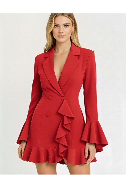 GLAMSI Jacket dress, with lining, universal size