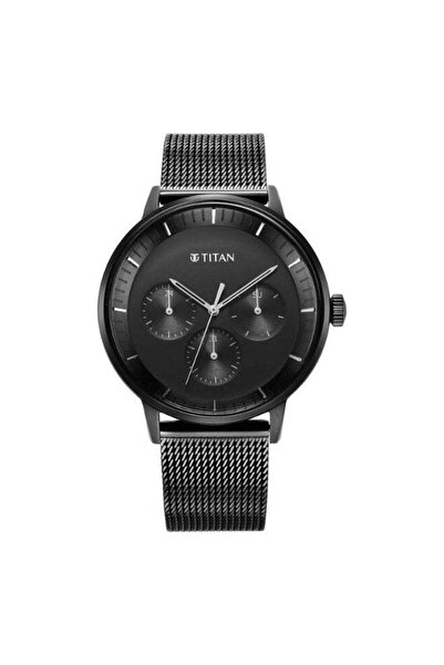 Titan Modern Classics Black Dial Multifunction Men's Watch 94006NM01