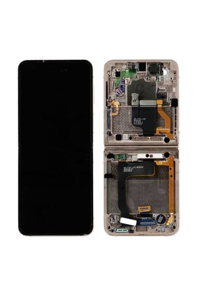 Samsung Ecran interior original Galaxy Z Flip 4 (F721) roz-auriu