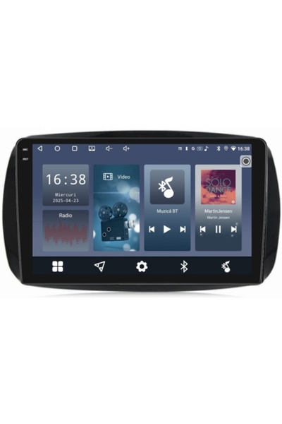 Piloton Navigație dedicată pentru Smart ForTwo (după 2011) - ecran Quad Core ...