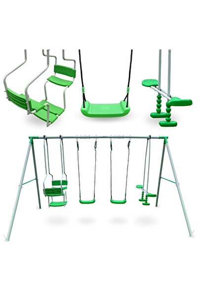 HyperMotion Children's swing 6 people - garden playground