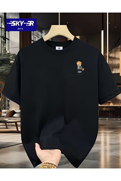 LELVANİ تي شيرت مطبوع عليه نمط الدب للجنسين