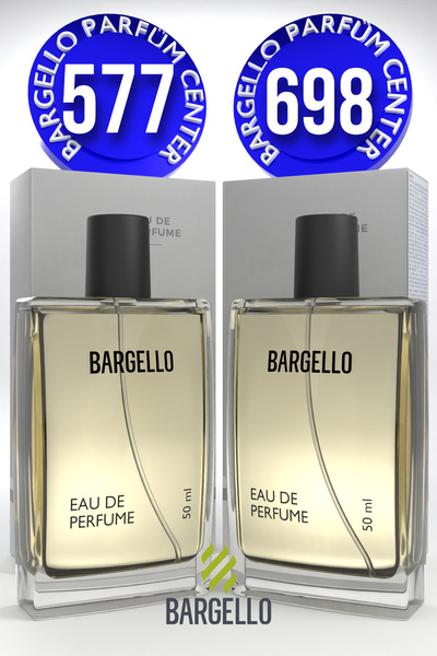 Bargello 577 Erkek Parfüm Oriental 50 ML EDP + 698 Erkek Parfüm Fresh 50 ML EDP