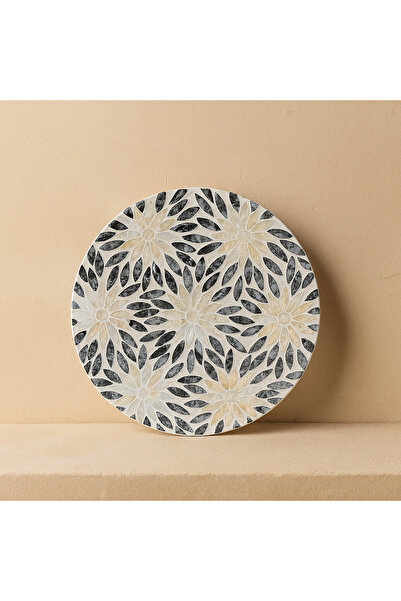 Evanev SVR Dönen Yuvarlak Sunumluk KOD:6183 Papatya Model