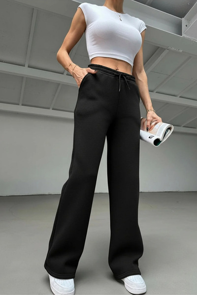 BARLİZ Γυναικεία Unisex φαρδιά φόρμα με 3 τσέπες