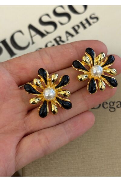 MioArt Women's Bead Detailed Stylish Earrings