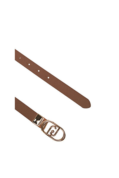 liu.jo Women's Belt Woman Suede/Light Gold A1818 Ecs Reversible Hips