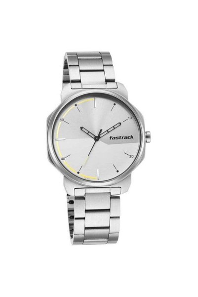 FASTRACK 3254SM01 Men’s Analog Watch – Stylish Dial, Metal Strap, Quartz Move...