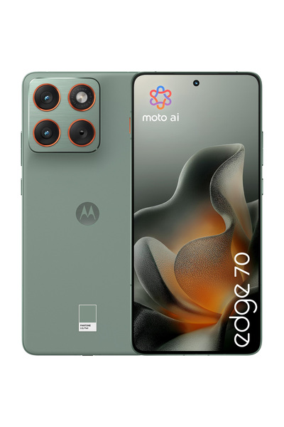 Motorola Telefon mobil Edge 70, Dual SIM, 12GB RAM, 512GB, 5G, Pantone Lily Pad