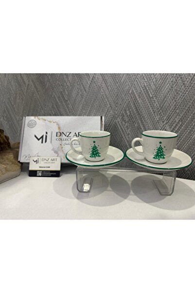 DNZ ART COLLECTİON YILBAŞI AĞACI 2'Lİ FİNCAN SET