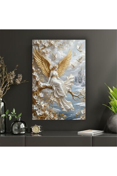 bds art sanatı evinize taşır GOLD Temalı Dekoratif Cam Tablo