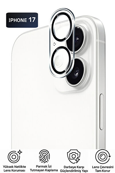 Tech&bello accessories واقي عدسة الكاميرا المتوافق مع آيفون 17 مع إطار معدني ...