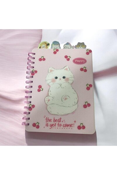 tüftürük Cat Notebook with Divider Lined