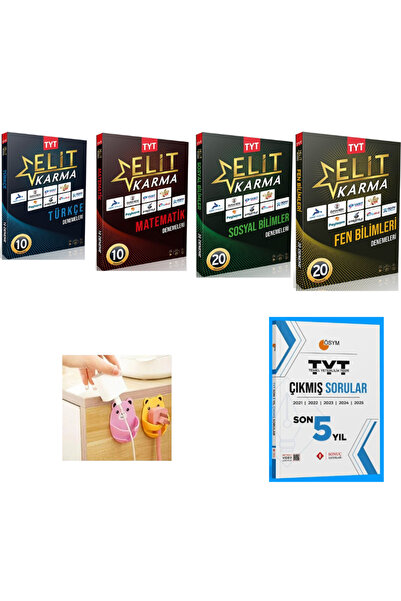 paraf yayınları Elitkarma TYT Türkçe,Fen bilimleri,Matematik,SosyalBilimlerSe...