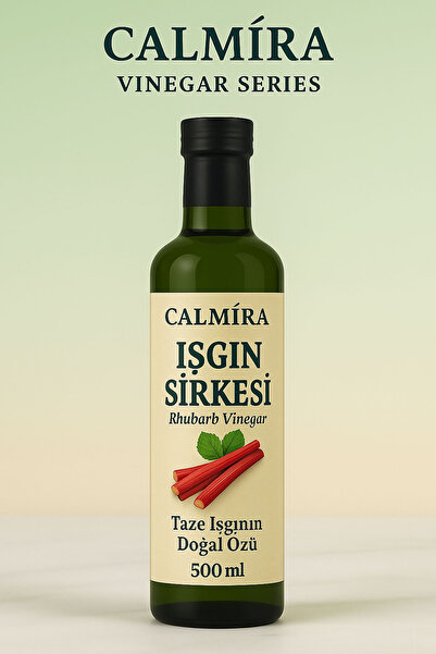 CALMİRA Işgın Kökü Sirkesi 500 ml / Doğal & Katkısız / Fermente Sirke / Işkın Vinegar / Rheum Ribes