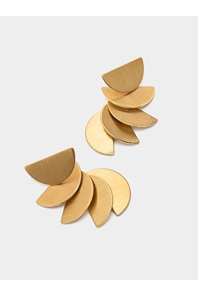 PARFOIS Yarım Daire Uzun Küpe