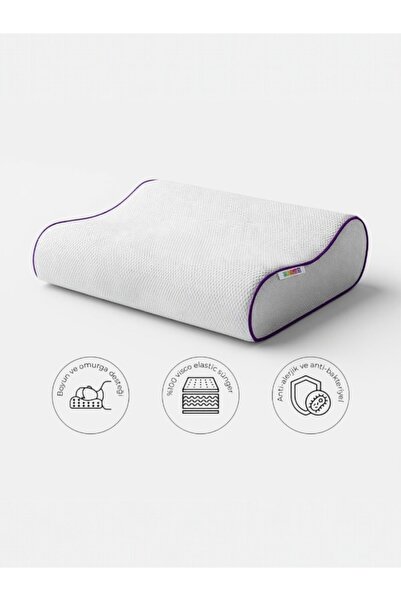 Days In Colours Premıum Kozmos Visco Yastık – Ergonomik Boyun Destekli, Konfo...