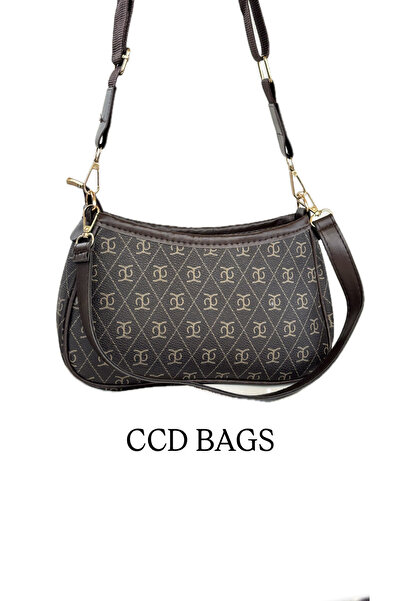 CCD BAGS Farme Monogram Kahverengi Baget Ve Çapraz Çanta