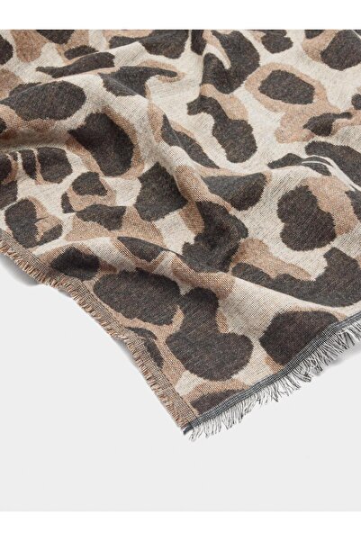 PARFOIS Hayvan Desenli Şal