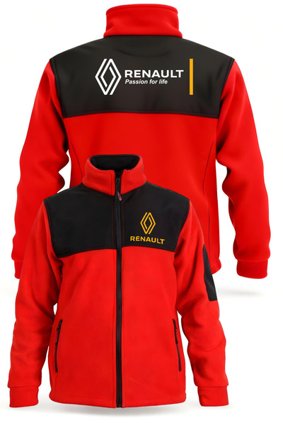 VİZYON İKRA Renault Printed Cold and Windproof Workwear Fleece