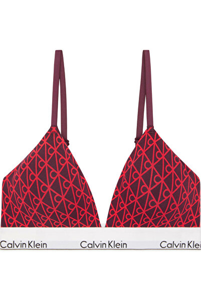Calvin Klein LIGHTLY LINED TRIANGLE Mor Kadın Bralet