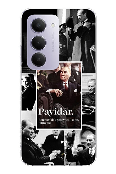 TechTree Redmi 15 4g Compatible Atatürk Payidar Design Printed Silicone Case