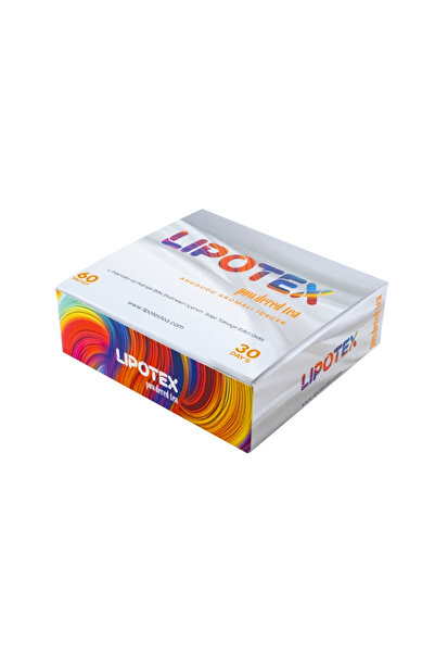 Lipotex Bitkisel Detox Çayı 60 şase 30 Günlük Kullanım