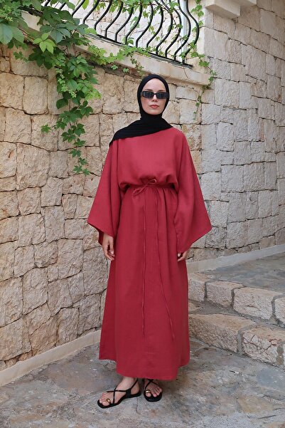 Moca Samar Dress Red