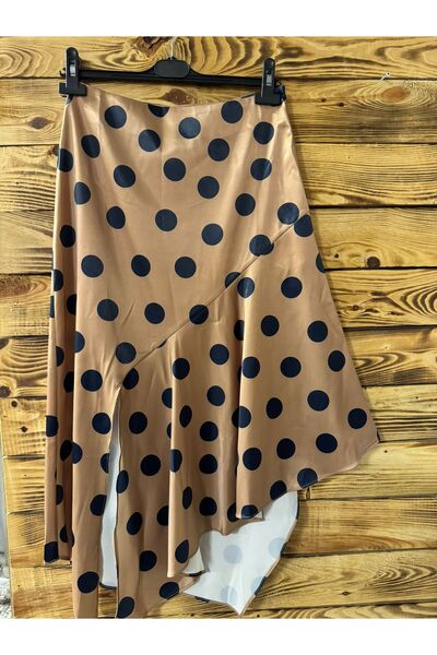 Sima Butik WOMEN'S SATIN SKIRT