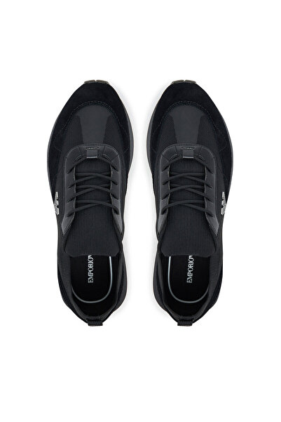 Emporio Armani adidași bărbați Negru+Negru EM003739 AF19724 MC0