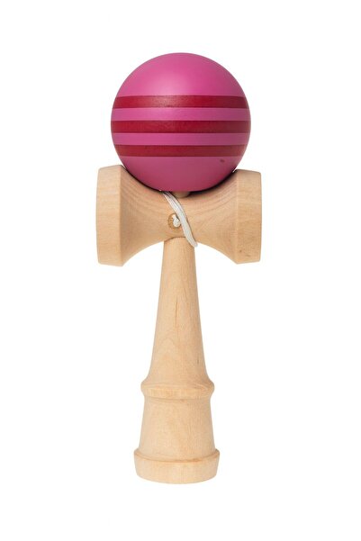 OEM Wooden Kendama – classic model with colored ball and stripes