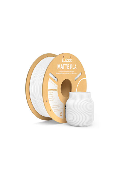 ELEGOO PLA Matte Filament Beyaz