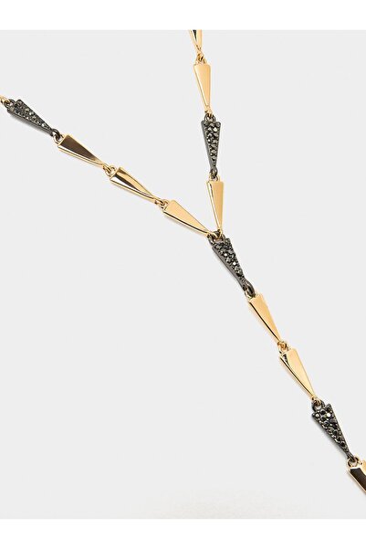 PARFOIS Zirkonlu Elmas Şekilli Kolye