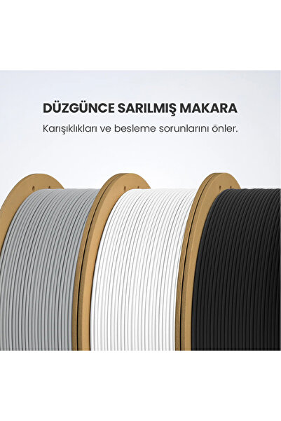 ELEGOO PLA Matte Filament Siyah