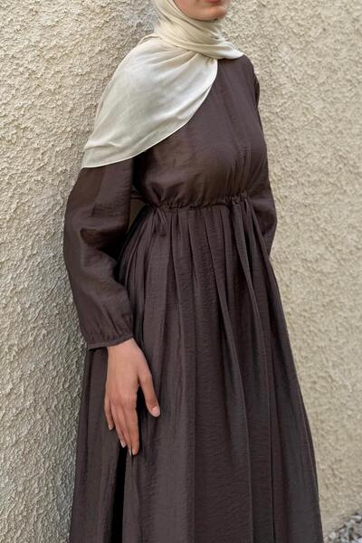 Moca Perla Dress Brown