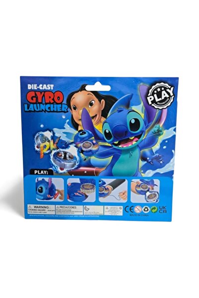 OEM Titirez Type Launcher Toy – Blue, Inspired by the “Stich” Concept