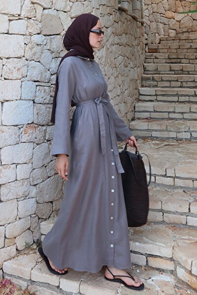 Moca فستان سندوس أنثراسيت