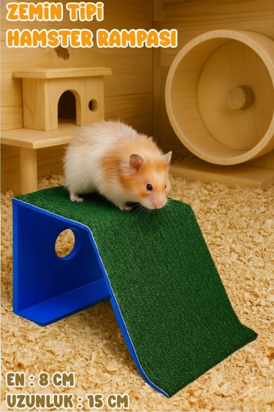 T×DEM Hamster Rampası ✱ ZeminTipi ✱ En 8 Cm / Uzunluk 15 Cm ✱