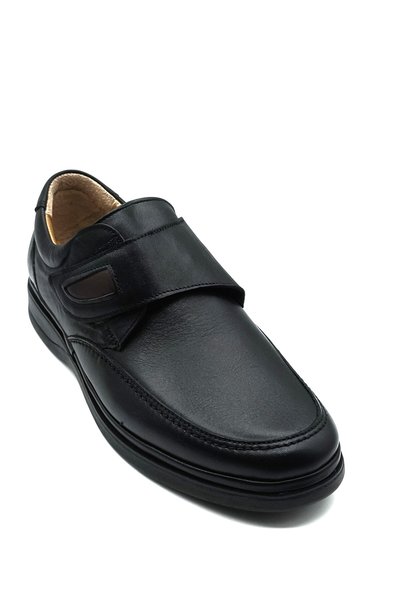 Yeşildaş Men's 100% Genuine Leather Comfort Orthopedic Sole Scratched Shoes
