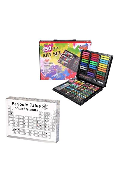 OEM Tabel periodic al elem chimice din natura,12x15 cm si trusa Hooppie,pentr...