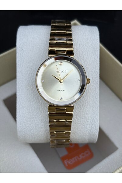 Ferrucci Milano Kadın Kol Saati Su Geçirmez Makine Garantili
