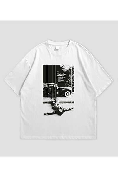 SVART WEAR The Godfather με τύπωμα oversized Unisex T-Shirt