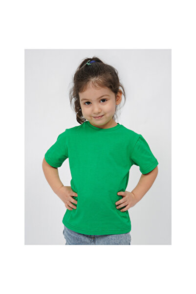 Mod Kids Tricou Sportiv Pentru Copii, Mod Kids, 152, Verde Padure, Bumbac, Cr...