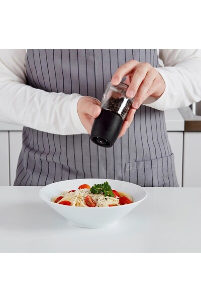 IKEA QUİCK Baharat Öğütücü Yükseklik 12.5 Cm Manuel Baharat Değirmeni Cam 150...