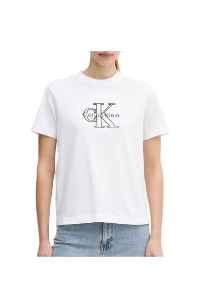 Calvin Klein Tricou SS CLASSIC MONOLOGO METALLIC CNE