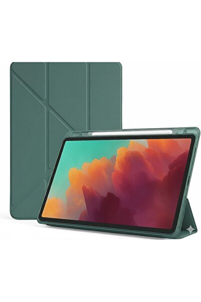 Kipgsm Samsung Galaxy Tab S10 Plus Uyumlu 12.4 Tablet Kılıfı Katlanır Standlı...