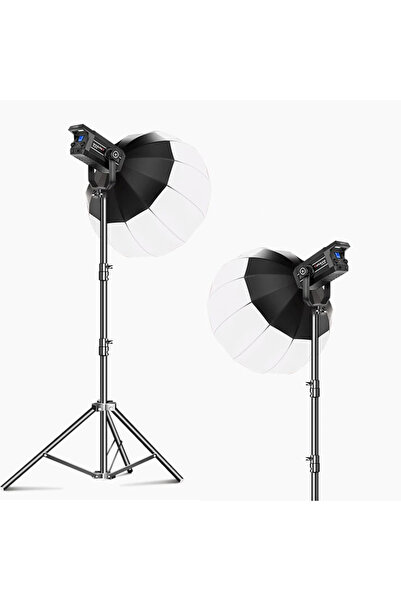 Generic PK-400S KIT A – 300W LED Studio Light with Deep Soft Light Ball and 2.8m Tripod
